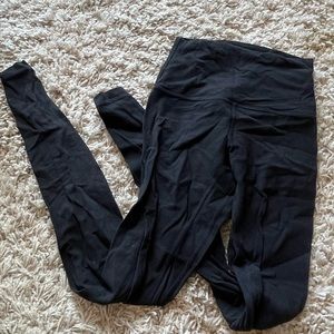 black Lululemon leggings SIZE 2